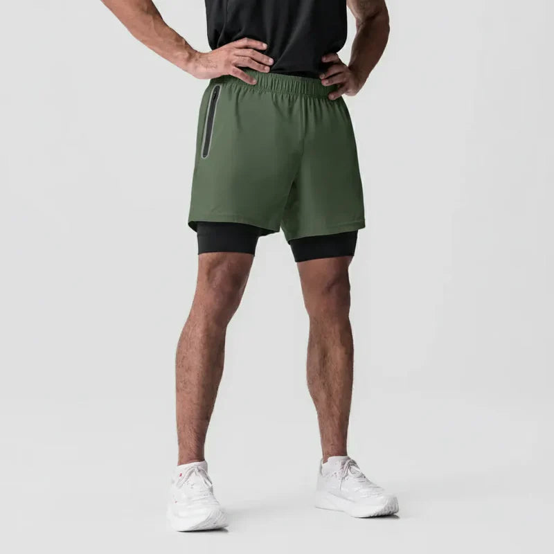 Short Deportivo Motion Pro 2 en 1 | Libertad Total para Entrenar
