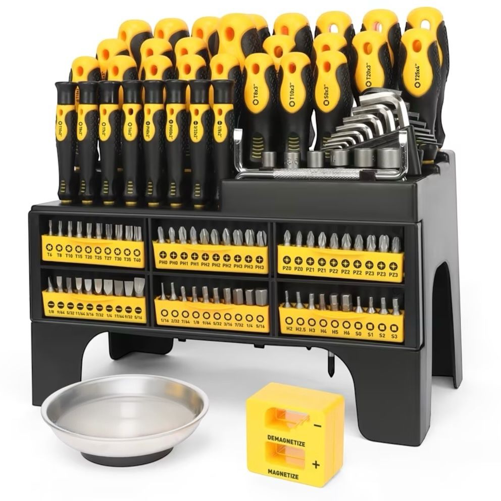 Kit Profesional de Destornilladores Magnéticos 118 Piezas
