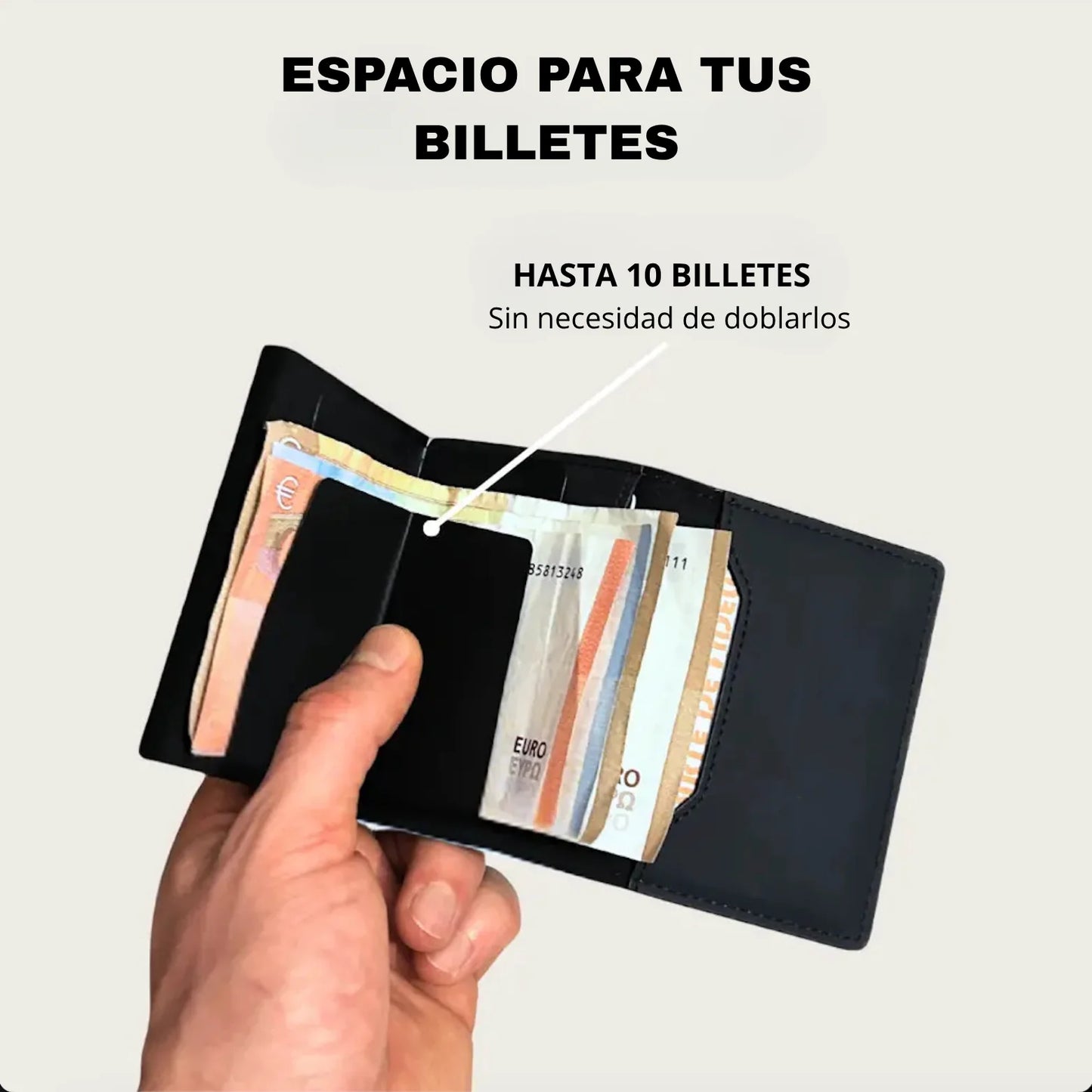 Lorca Wallet™ | La billetera delgada que organiza todo tu día