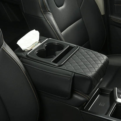 Reposabrazos Premium Multifuncional: Conduce sin Fatiga y Mantén tu Carro Impecable
