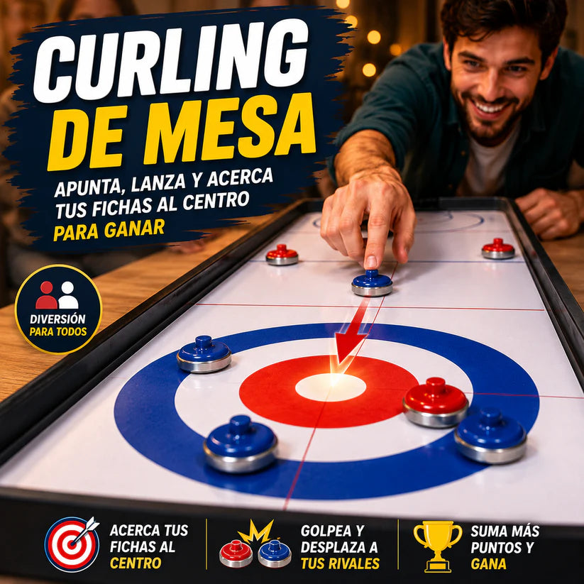 Juego de Curling de Mesa Premium™