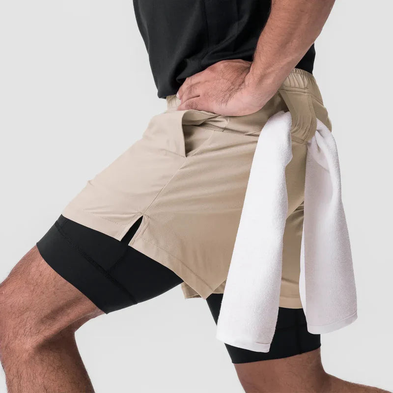 Short Deportivo Motion Pro 2 en 1 | Libertad Total para Entrenar