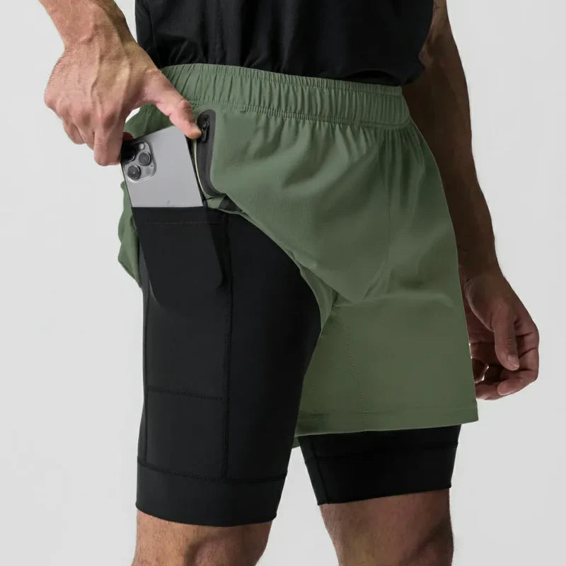 Short Deportivo Motion Pro 2 en 1 | Libertad Total para Entrenar