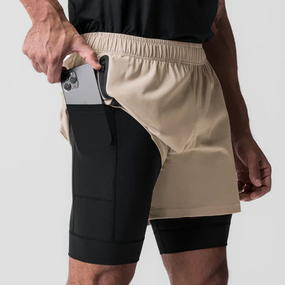 Short Deportivo Motion Pro 2 en 1 | Libertad Total para Entrenar