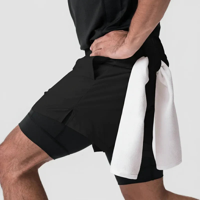 Short Deportivo Motion Pro 2 en 1 | Libertad Total para Entrenar