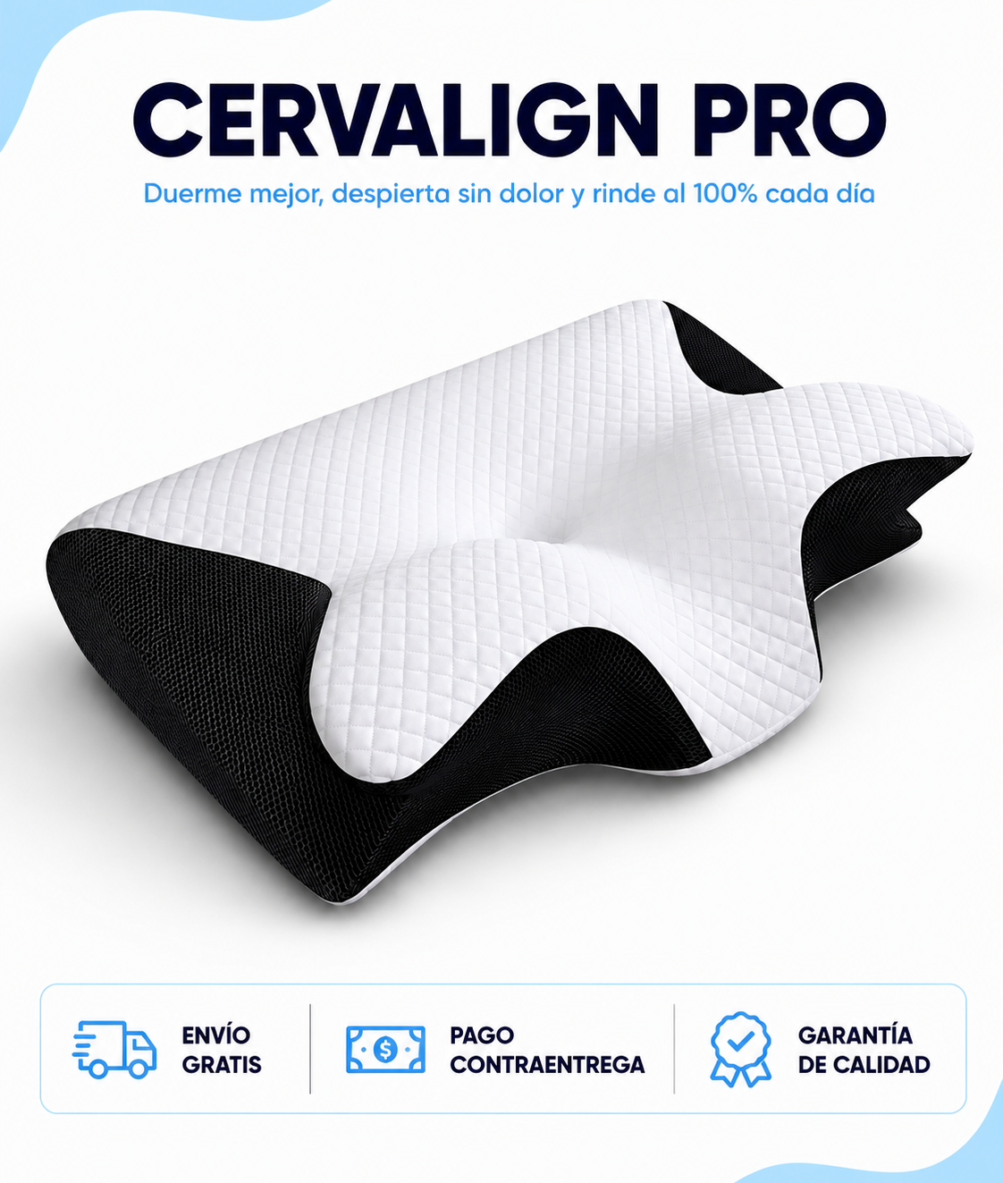 CervAlign Pro | Almohada Cervical Ergonómica