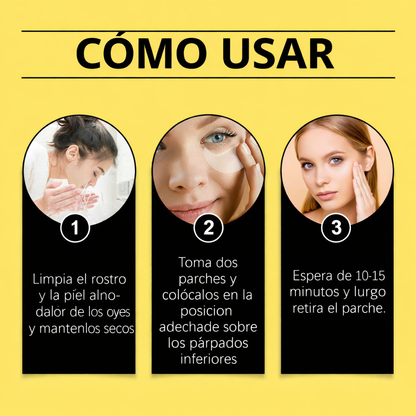LumiEyes Hydrogel | 60 Parches para Ojos Despiertos e Hidratados