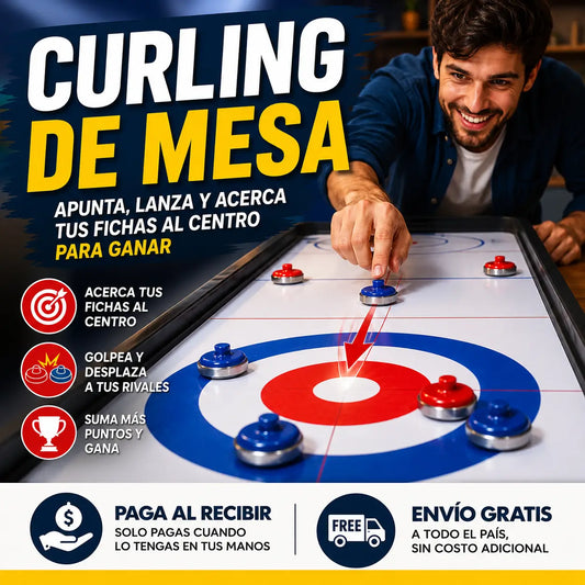 Juego de Curling de Mesa Premium™