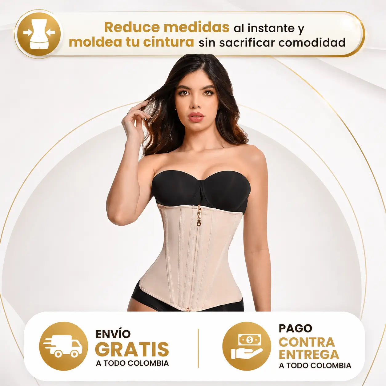 Cinturilla Moldeadora Premium de 13 Varillas