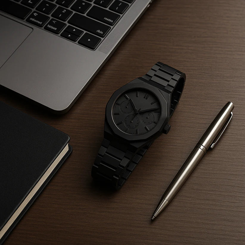 BLACK PHANTOM | Reloj Minimalista que Eleva tu Estilo
