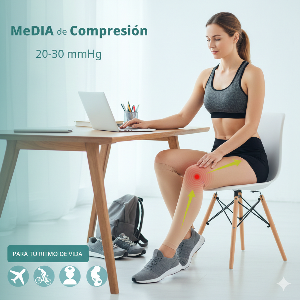 Pack x3 Medias de Compresión Unisex – Alivia el Dolor desde hoy