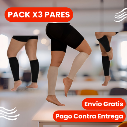 Pack x3 Medias de Compresión Unisex – Alivia el Dolor desde hoy