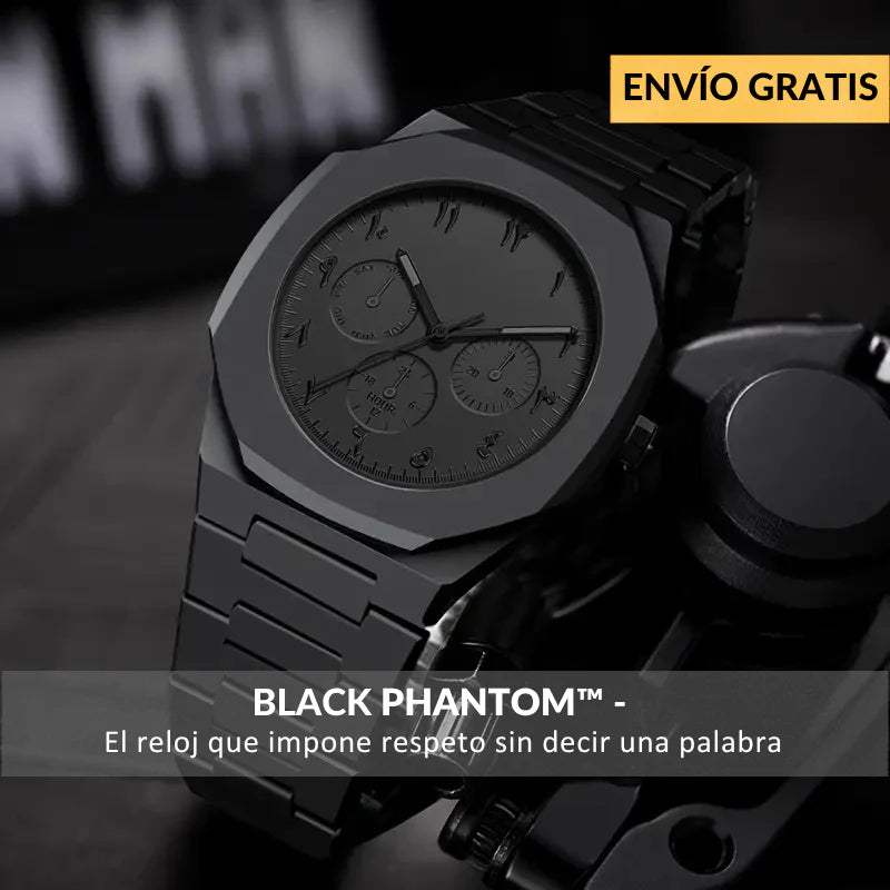 BLACK PHANTOM | Reloj Minimalista que Eleva tu Estilo