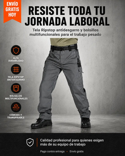Pantalón Táctico Elite | Ripstop Resistencia y Multibolsillos